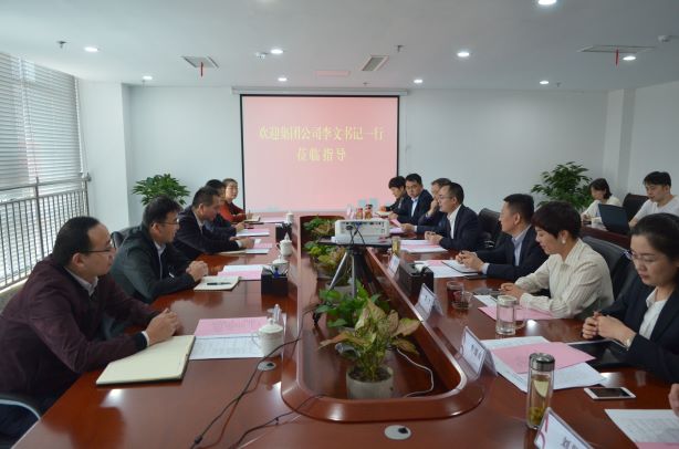 集團公司紀(jì)委書記李文一行赴皖投置業(yè)公司開展黨風(fēng)廉政建設(shè)暨“嚴(yán)強轉(zhuǎn)”專項行動調(diào)研