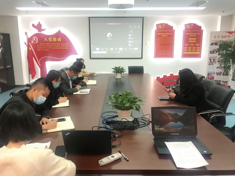 公司第二黨支部開展廉潔從業(yè)建設專題黨日活動