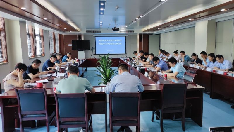 皖投置業(yè)公司召開2021年第五期黨總支中心組學(xué)習(xí)暨黨史讀書班活動